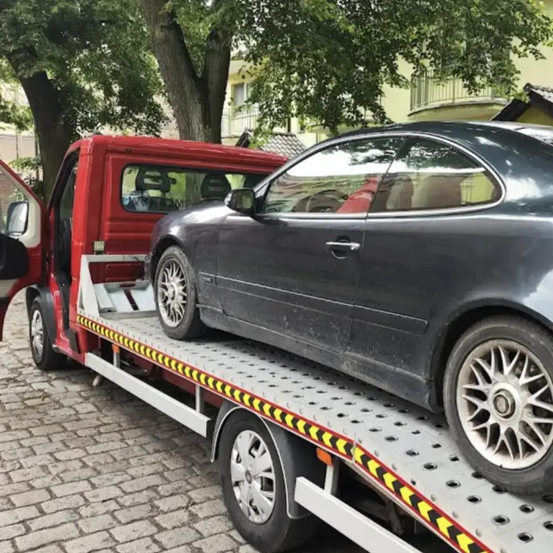 Pomoc drogowa na autostradzie